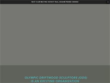 Tablet Screenshot of olympicdriftwoodsculptors.org